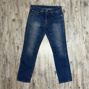 Levis 511 Jeans Mens 32x30 Medium Wash Blue Denim Skinny Fit